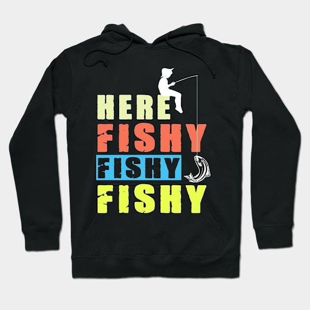 Funny Fishing Hoodie by khalid12